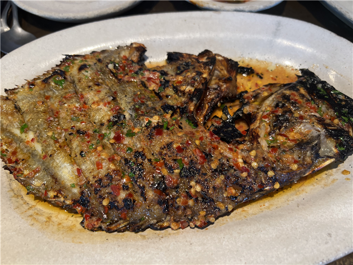 John Dory with XO chilli